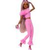 Кукла Barbie Barbiecore модница в костюме с перьями (HYV28)