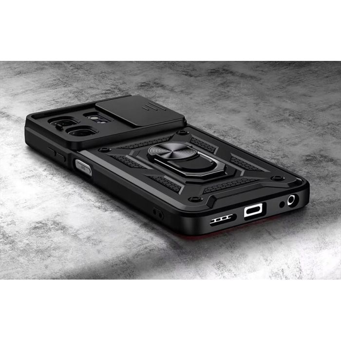 Чехол для мобильного телефона BeCover Military Infinix Hot 50i (X6531) Black (713047) изображение 3