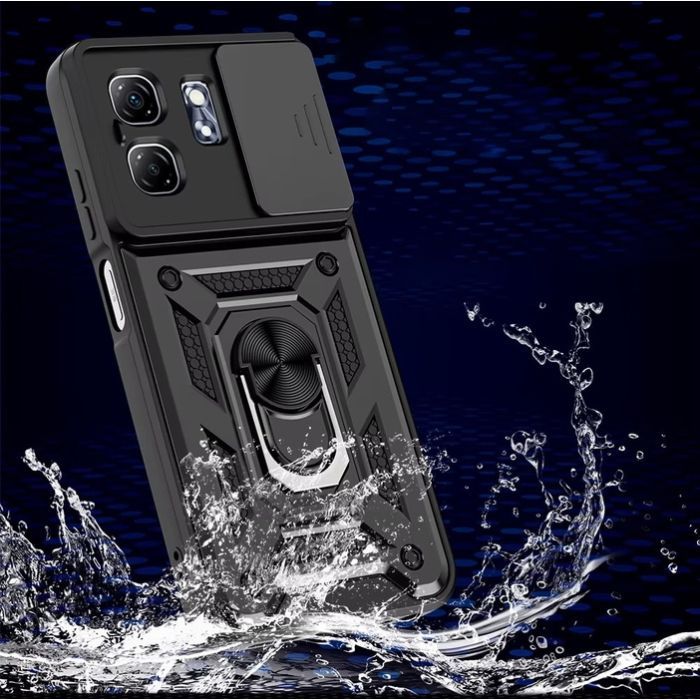 Чехол для мобильного телефона BeCover Military Infinix Hot 50i (X6531) Black (713047) изображение 4