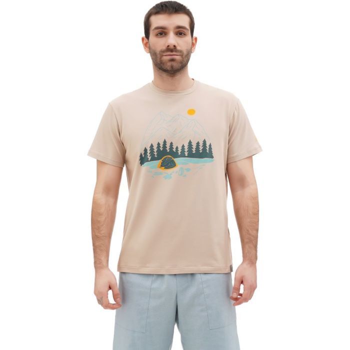 Футболка Turbat Romantyka 2 Mns light taupe - XXXL - бежевий (012.004.4977)