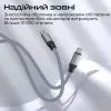 Дата кабель USB-C to USB-C springy.grey Promate (springy.grey) изображение 6