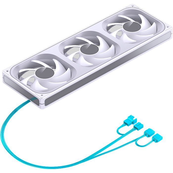 Кулер для корпуса JONSBO ZB-360WR White изображение 10