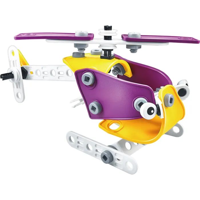 Конструктор Stem с болтами Build&Play 4 в 1 на 100 деталей (3858894673308) изображение 5