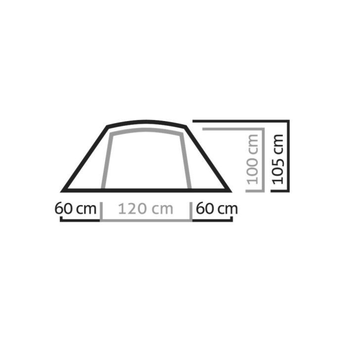 Палатка Salewa Denali II 5627 5311 - UNI - зелений (013.003.0867) изображение 3