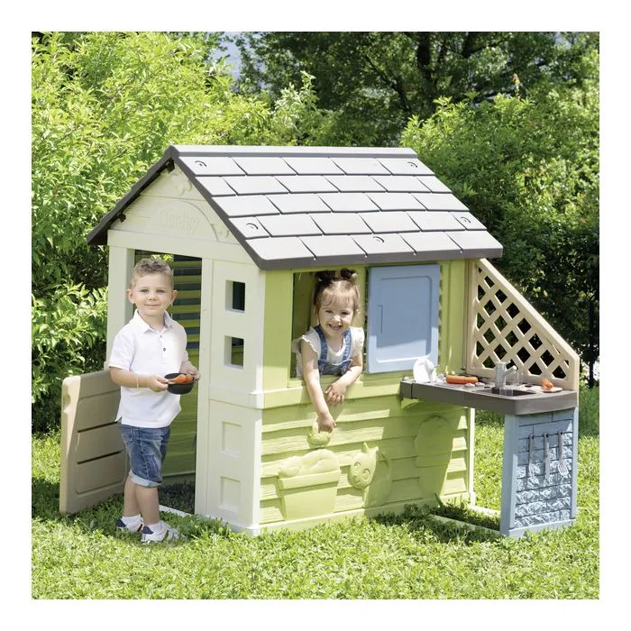 Игровой домик Smoby Life Радужный с летней кухней (7600810738) изображение 7