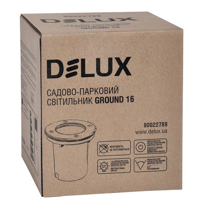 Світильник Delux GROUND 16_GU10 230V IP67 (90022789) зображення 3