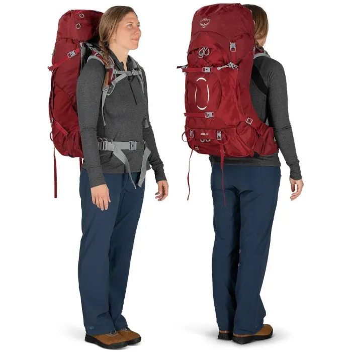 Рюкзак туристический Osprey Ariel 55 ceramic blue - XS/S - синій (009.2418) изображение 3