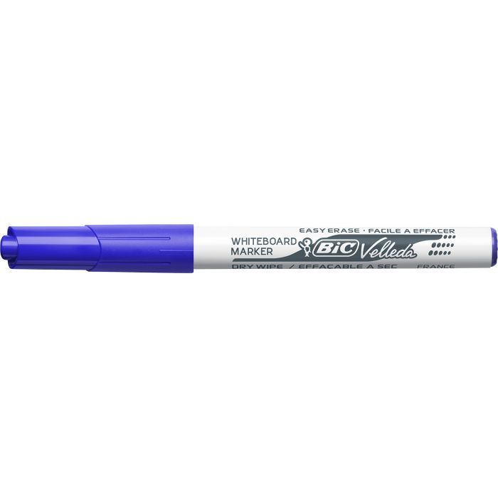 Маркер Bic для сухостираемых досок Velleda, 1.6 мм, синий (bc9581701)