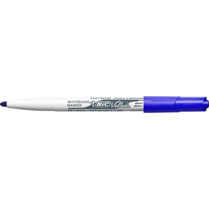 Маркер Bic для сухостираемых досок Velleda, 1.6 мм, синий (bc9581701) изображение 2