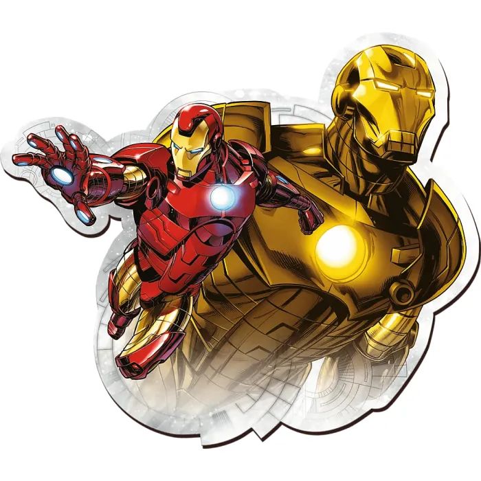 Пазл Trefl Wooden Marvel Heroes Відважна залізна людина 160 елементів (5900511201833) зображення 2