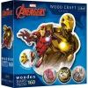 Пазл Trefl Wooden Marvel Heroes Відважна залізна людина 160 елементів (5900511201833)