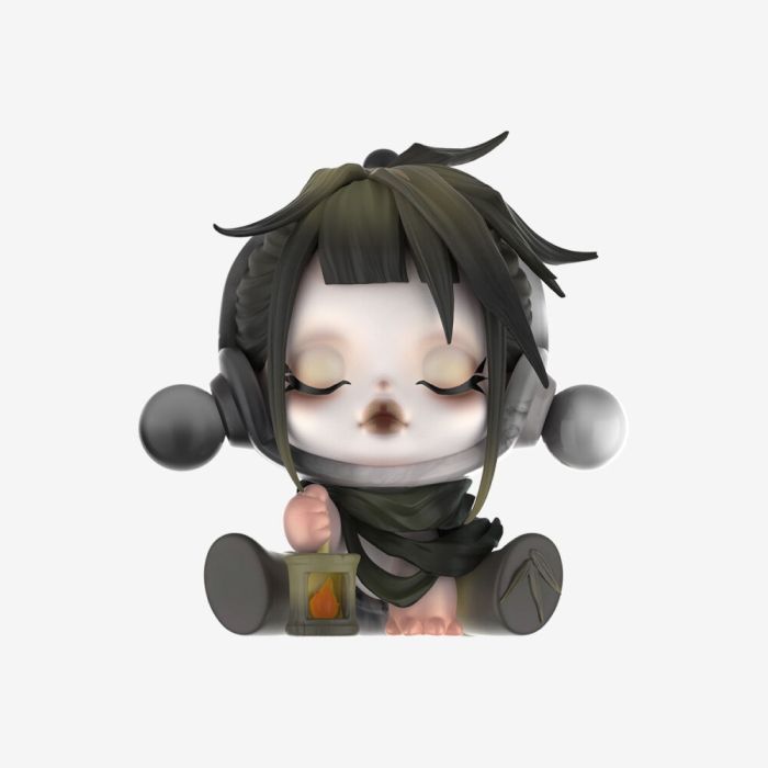 Фигурка Pop Mart сюрприз The ink plum blossom Skullpanda (SPB-01) изображение 2