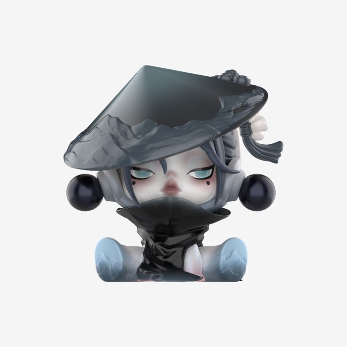 Фигурка Pop Mart сюрприз The ink plum blossom Skullpanda (SPB-01) изображение 5