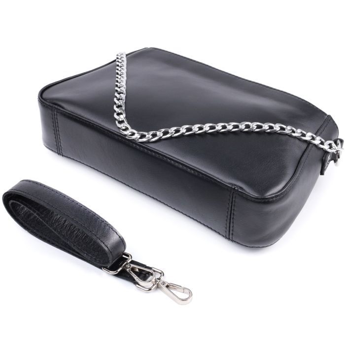 Сумка Shvigel Из натуральной кожи Бежевая (22835) изображение 6