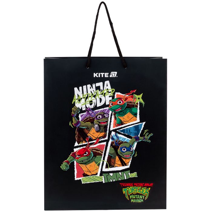 Подарочный пакет Kite Ninja Turtles, 26х32 см (NT25-266) изображение 2