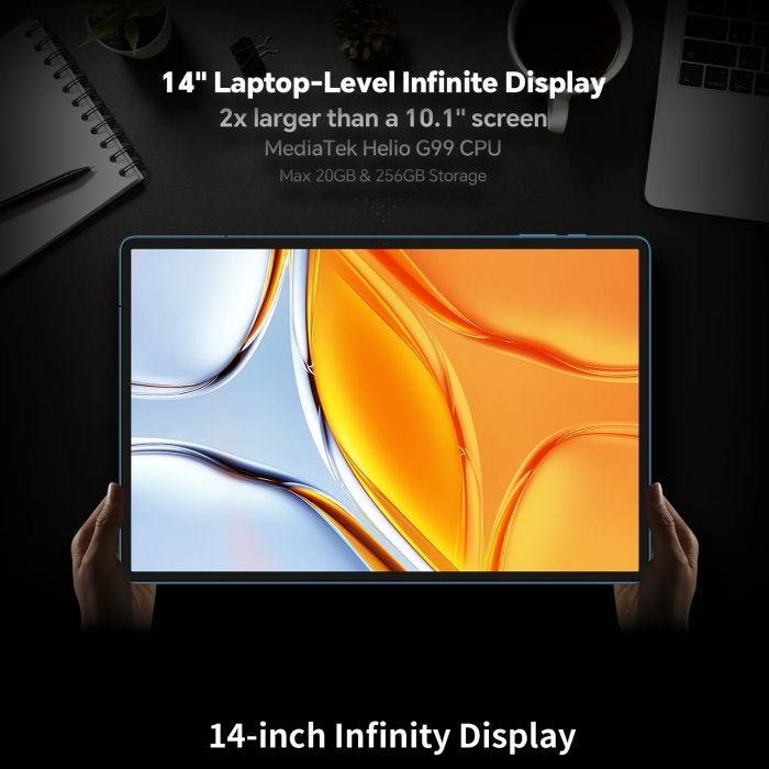 Планшет Teclast T70 14" 8/256GB LTE blue (6940709687208) зображення 7