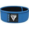Атлетичний пояс RDX RX1 Weight Lifting Belt Blue XL (WBS-RX1U-XL)