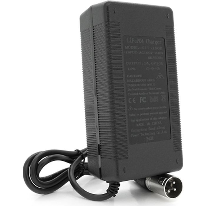 Сетевое зарядное устройство для АКБ Voltronic LiFePO4 12V (14.6V), 4S,8A (YT-SJT-1468-XLR) изображение 3