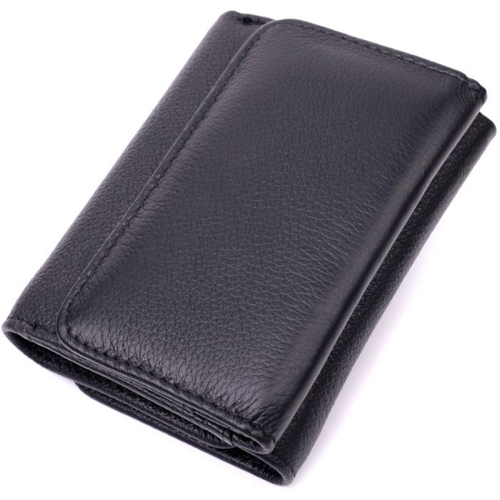 Гаманець ST Leather З натуральної шкіри Чорний (19477) зображення 2