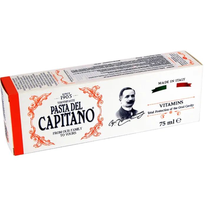 Зубна паста Pasta del Capitano З вітамінами А, С, Е 75 мл (8002140137303)