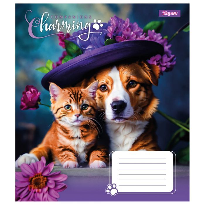 Зошит 1 вересня Charming companions А5 12 аркушів лінія (767218) зображення 2