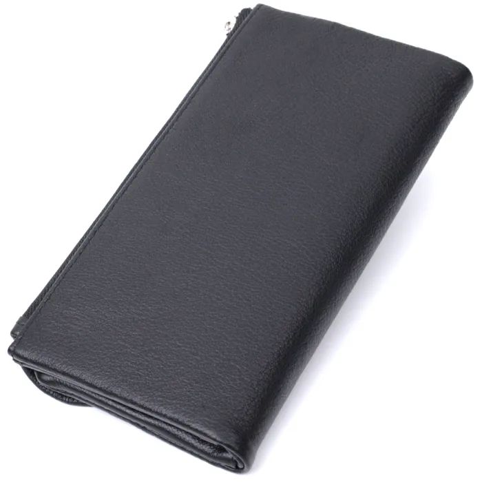 Портмоне ST Leather Из натуральной кожи Черное (22698) изображение 2