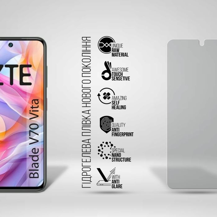 Пленка защитная Armorstandart Matte ZTE Nubia V70 Design 4G / V70 Vita 4G (ARM83047) изображение 2