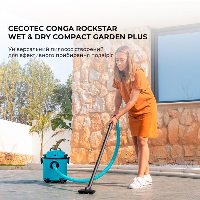 Вафельниця Cecotec Conga Rockstar Wet & Dry Compact Garden Plus (A01_EU01_100012) зображення 7