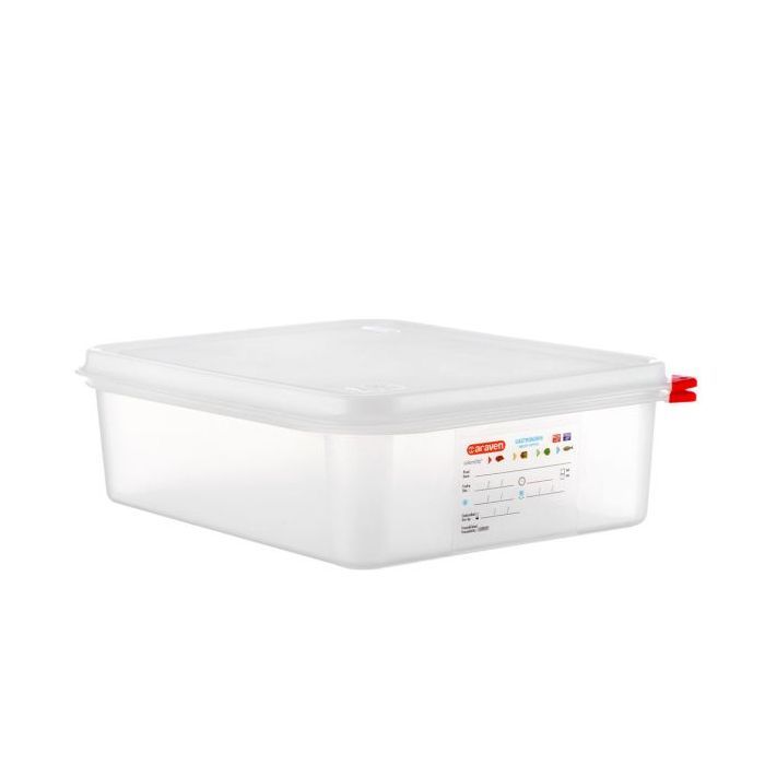 Харчовий контейнер Araven з кришкою GN 1/2 h-15 см 10 л (03034)
