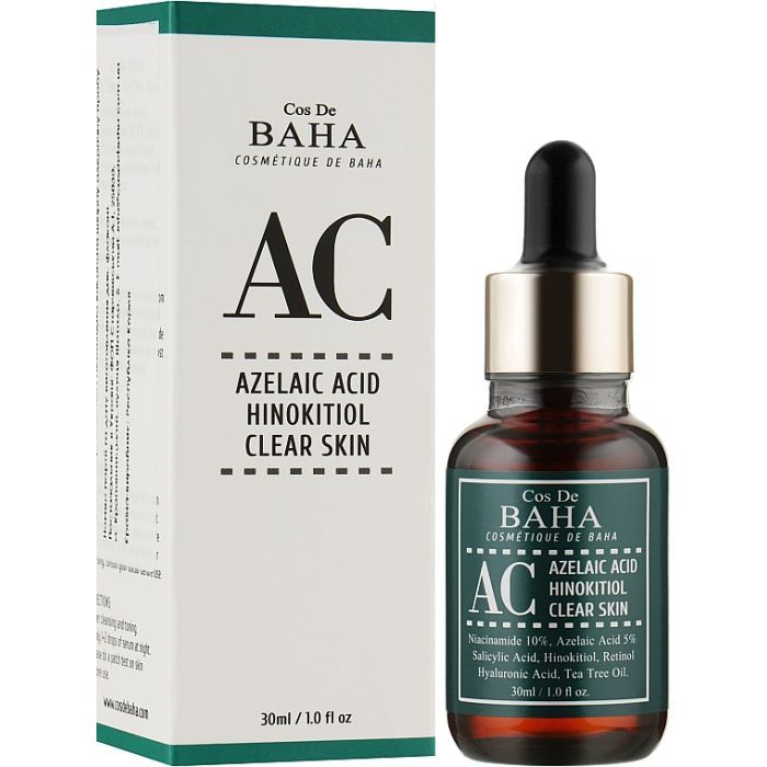 Сыворотка для лица Cos De BAHA Acne Treatment Serum 30 мл (8809240318362) изображение 2