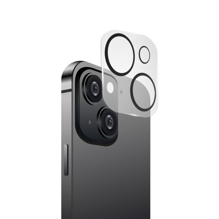 Стекло защитное Intaleo Camera Lens Apple Iphone 14/14 Plus Black (1283126576843) изображение 2