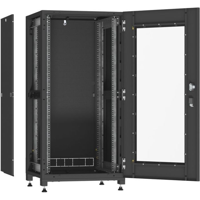 Шкаф напольный Ipcom 24U, 600x800 (С-24U-06х08-ДC-ПГ-9005) (С-24U-06х08-ДC-ПГ-9005) изображение 3