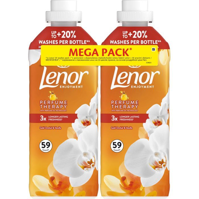 Кондиціонер для білизни Lenor Золота орхідея та ваніль 675 мл (8700216723862)