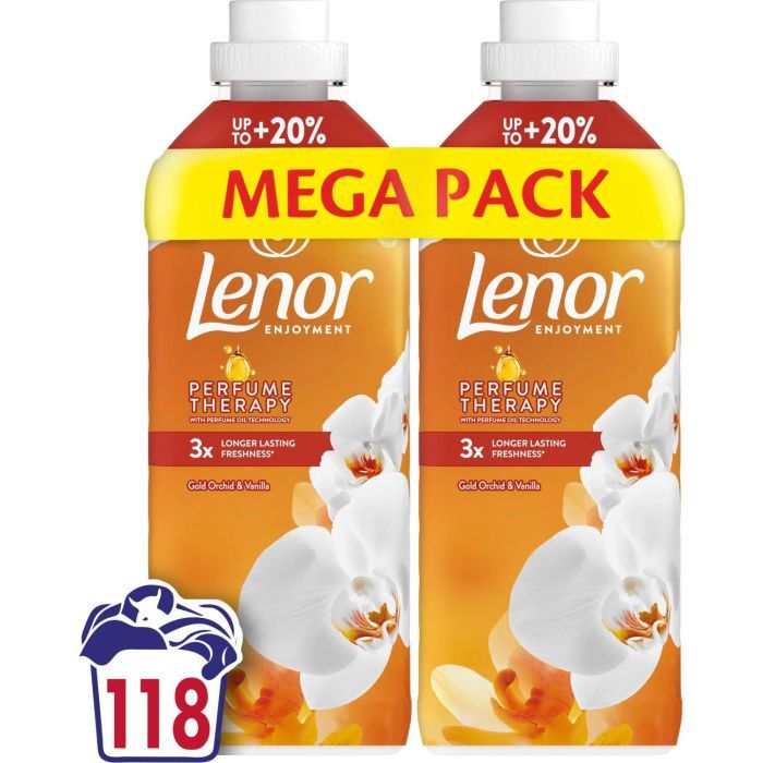 Кондиціонер для білизни Lenor Золота орхідея та ваніль 675 мл (8700216723862) зображення 2