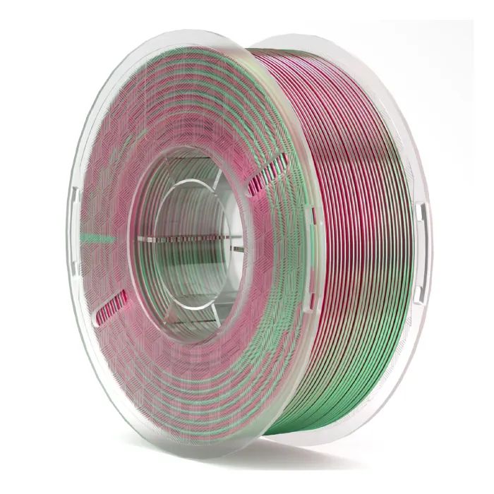 Пластик для 3D-принтера ELEGOO PLA silk gloss 1кг, 1.75мм, silver (50.203.0111)