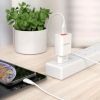 Зарядное устройство BOROFONE BA20A Sharp USB 10.5W White (6931474700681) изображение 5