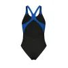 Купальник Arena Breath Swimsuit V Back Lb 008330-580 синій, чорний, бірюзовий 36 (3468337421962) изображение 8