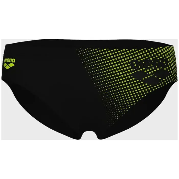 Плавки Arena Foggy Dots Swim Briefs 008482-506 чорний, жовтий 85 (3468337530954) изображение 6