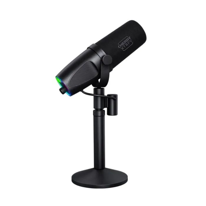 Микрофон Cherry Xtrfy NGALE X Cardioid USB-A RGB Black (CX-NGALE-X-RGB-BLACK)