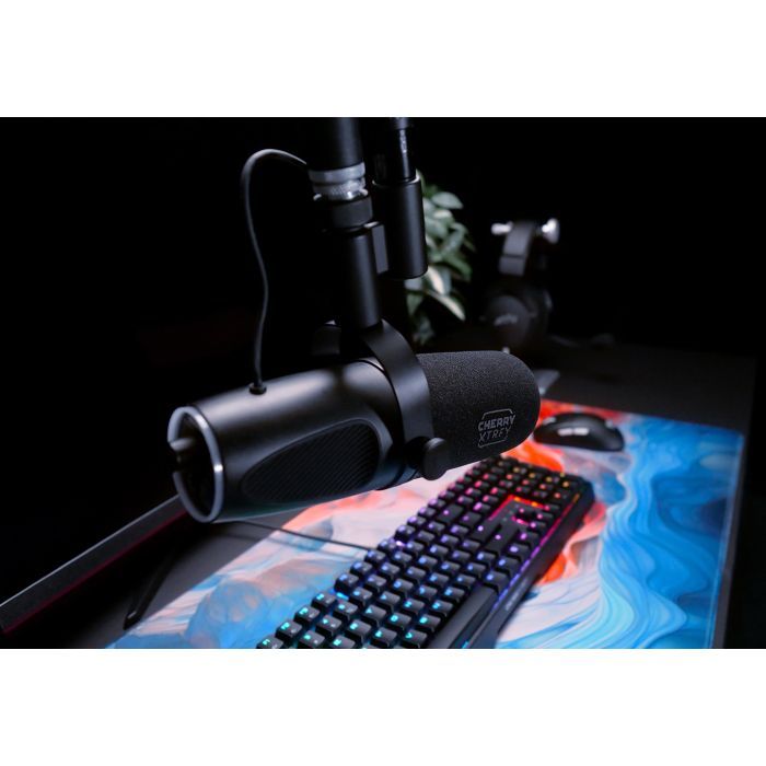 Микрофон Cherry Xtrfy NGALE X Cardioid USB-A RGB Black (CX-NGALE-X-RGB-BLACK) изображение 6