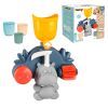 Іграшка для ванної Smoby Little Водяний млинок. Бегемот", з аксесуарами (140405)