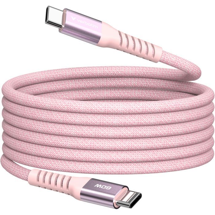 Дата кабель USB-C to USB-C 1.2m Magnetic 60W blue Verbatim (31852)