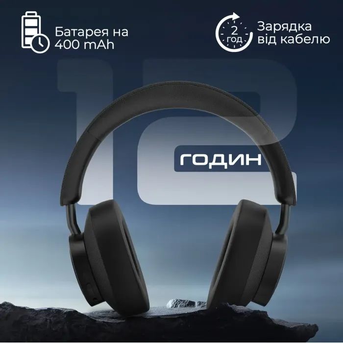 Наушники Promate Takt Black (takt.black) изображение 4