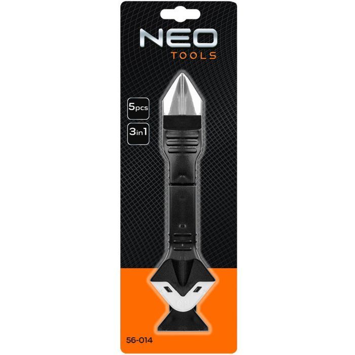 Шпатель Neo Tools силиконовый для герметика, 185мм, 3-6-10-13-17мм (56-014) изображение 8