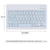 Клавиатура BeCover (245х150 мм) Bluetooth UA Light Blue (713407) изображение 4