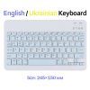 Клавиатура BeCover (245х150 мм) Bluetooth UA Light Blue (713407)