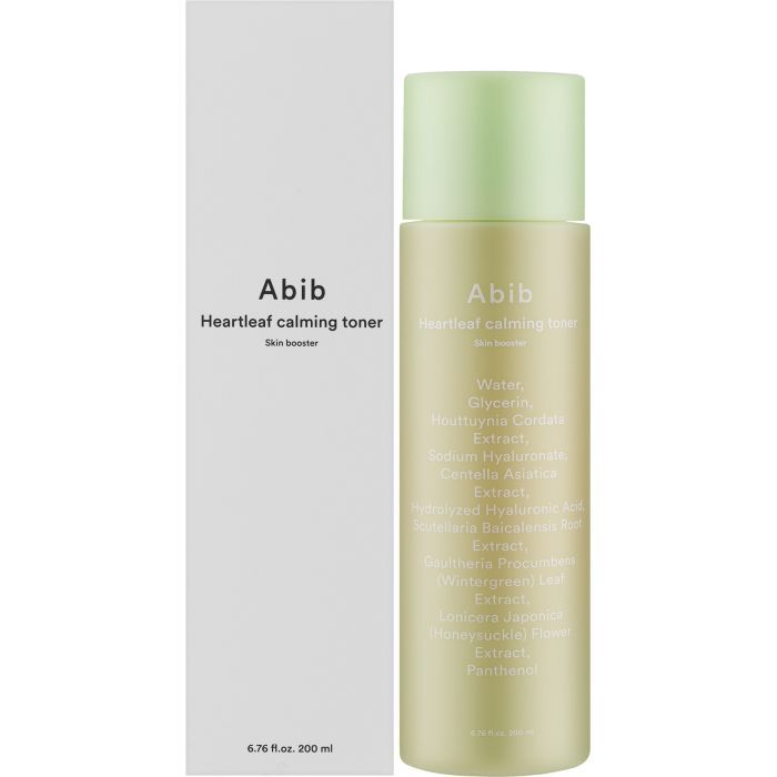 Тоник для лица Abib Heartleaf Calming Toner Skin Booster 200 мл (8809657118012)