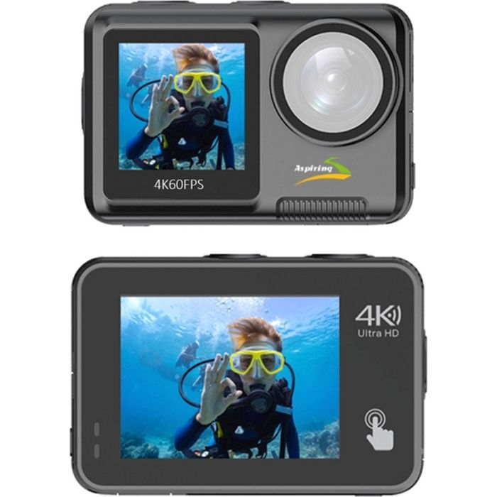 Экшн-камера Aspiring Repeat 4 ULTRA HD 4K DUAL SCREEN (86ASZE21PB) изображение 4