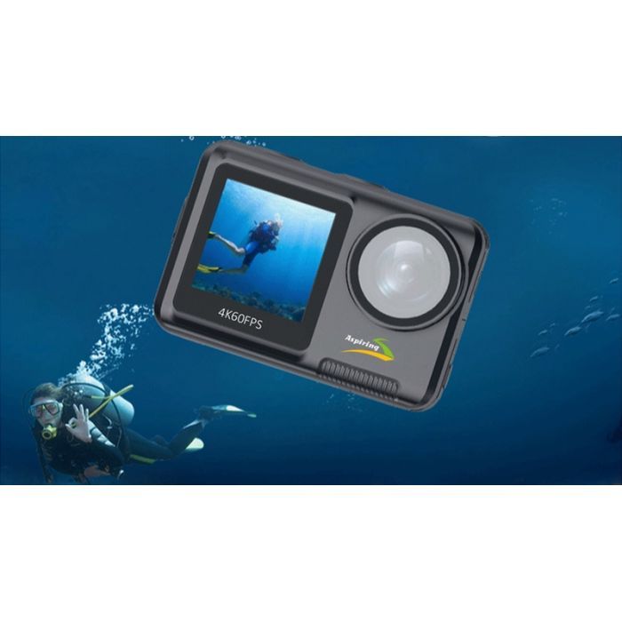 Экшн-камера Aspiring Repeat 4 ULTRA HD 4K DUAL SCREEN (86ASZE21PB) изображение 5