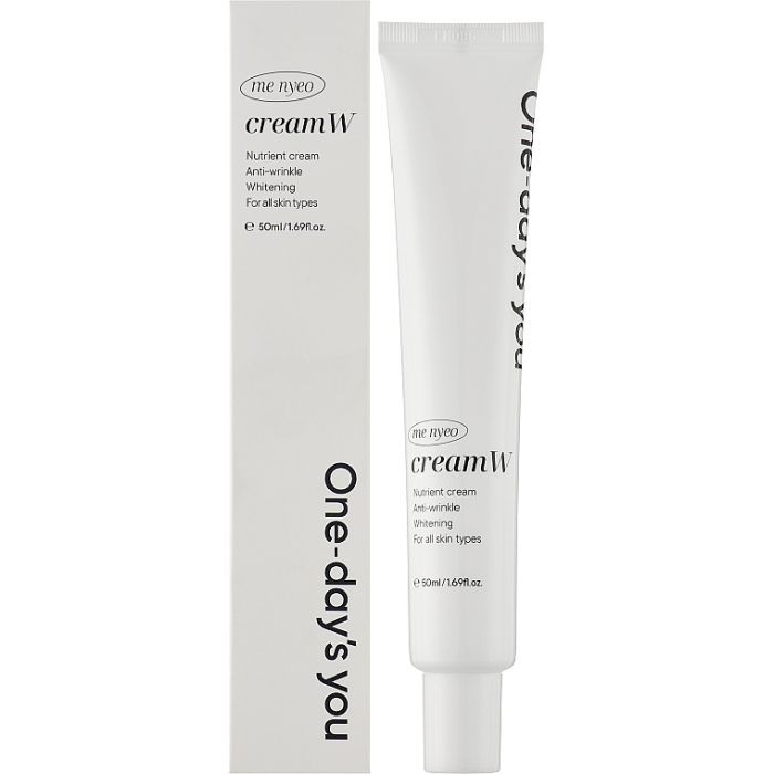 Крем для лица One-Days You Me Nyeo Cream W Осветляющий 50 мл (8809452672832) изображение 2